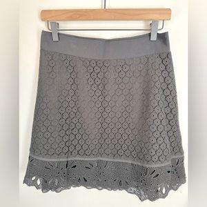 LOFT Black Lace Skirt NWT | Size 2